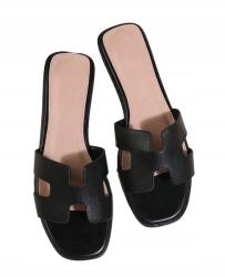 Shein Fekete Női Flip-flop Papucs 41-ES (sx2311075405157211)