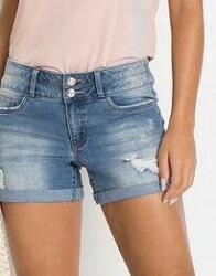 Bonprix B. p. c Combközépig Érő Pamut Farmer RÖVIDNADRÁG__46