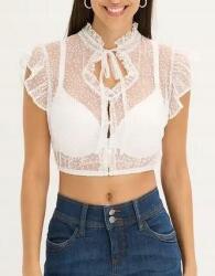 Bonprix B. p. c Rövid Csipkés BLÚZ__50