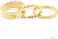 Calvin Klein Calvin Klein Trio női gyűrű szett 35000795D (35000795D)