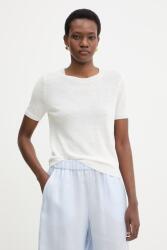 Weekend Max Mara póló női vászon PANCONE - bézs M