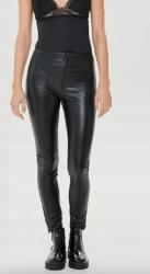 ONLY X4C103 Only Női Viaszolt Nadrág Fekete Cipzáras S