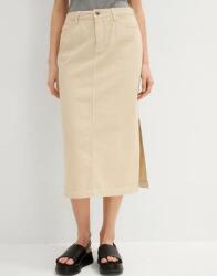 Bonprix B. p. c Egyenes, Vádliközépig Érő Pamut Szoknya CIPZÁRRAL__42