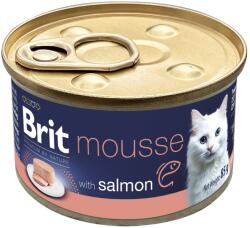 Brit Premium by Nature Cat Mousse with Salmon 85 g (101112469)