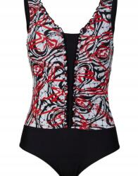Bonprix Nyomott Mintás Fürdőruha, Size 52, többszínű - allegro - 3 320 Ft