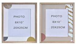 ITEM Képkeret MDF, üveg 30x2x35, 5 cm barna, fehér 2 féle 1db, minta nem választható (MF-195284)