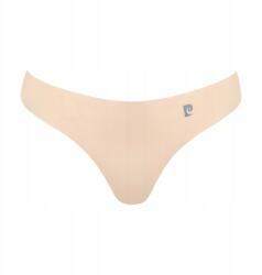 Pierre Cardin Női bugyi Brazil Pamut Varrat nélküli Bézs Pierre Cardin XL (Damska bielizna bezszwowa)