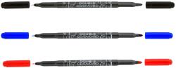 Centropen CD marker 2 capete, 0.6/2.5mm, rosu, CENTROPEN 3616 (CE361603)