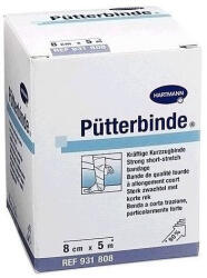 Pütter Binde 8 cm x 5 m rugalmas pólya (hartmann)