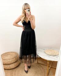  Tüll Szoknya Paris Fekete Glamour Esküvő