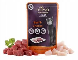 nuevo Premium tasak nedves macskaeledel Marha Csirke 3x85g