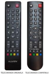 CLASS Telecomanda inlocuitoare compatibila pentru TV Allview 32ATC5500-H1-1 IR 1282 (347-1) (32ATC5500-H1-1)