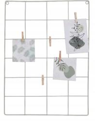  Rendszerező Rácsos Fali Képkeret Fém Bézs Csat (8718964194360)