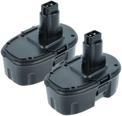 VHBW Elektromos szerszám akkumulátor DE9039, DC9096, DC9099, DE9096, DE9095 - 3000 mAh 18 V NiMH - elektrohungary - 40 900 Ft