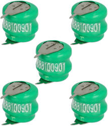 VHBW Gombelem Akkumulátor V40H - 40 mAh 2, 4 V NiMH - elektrohungary - 18 300 Ft