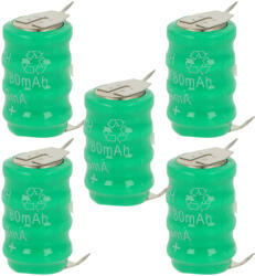 VHBW Gombelem Akkumulátor V80H - 80 mAh 4, 8 V NiMH - elektrohungary - 10 100 Ft