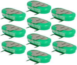 VHBW Gombelem Akkumulátor 1/V150H - 150 mAh 1, 2 V NiMH - elektrohungary - 12 400 Ft