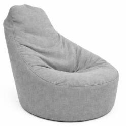 LazyBag XL beltéri LazyKing babzsákfotel - szürke