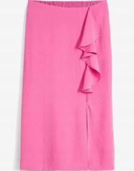 Bonprix B. p. c MIDI Plus Size Egyenes Szoknya Minta NÉLKÜL__42