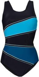 Bonprix karcsúsító fürdőruha, Size 38, fekete kék