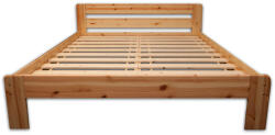 Fagold Viki fenyő ágyneműtartó nélküli ágykeret 160x200