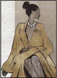 Bizzotto TALENT taupe vászon festmény