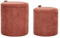 Bizzotto KATIA piros szövet puff