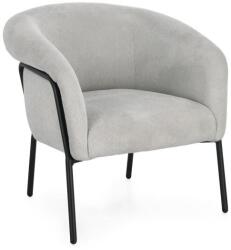 Bizzotto CAMILA ezüst szövet fotel