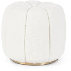Bizzotto KAROLINA fehér szövet puff