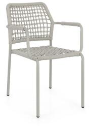 Bizzotto RAJADA szürke alumínium kerti szék - dodo - 237 590 Ft