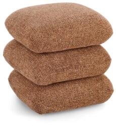 Bizzotto ANTARA barna szövet puff