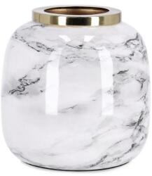 Bizzotto MARSHA fehér fém váza - dodo - 15 090 Ft