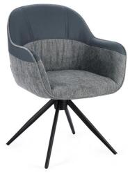 Bizzotto ISOTTA szürke műbőr szék