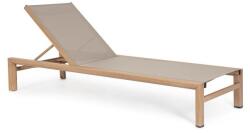 Bizzotto SKIPPER bézs alumínium napozóágy