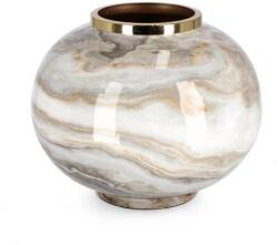 Bizzotto MARSHA bézs fém váza