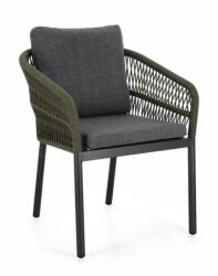 Bizzotto GALDANA szürke alumínium szék