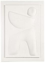 Bizzotto TEXTURE fehér vászon festmény - dodo - 101 090 Ft