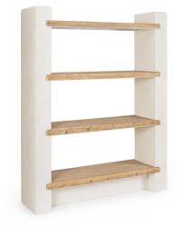 Bizzotto ALBIN törtfehér könyvespolc