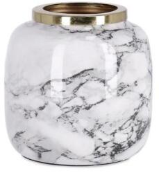 Bizzotto MARSHA fehér fém váza - dodo - 9 390 Ft