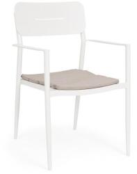 Bizzotto NEBULA fehér alumínium szék