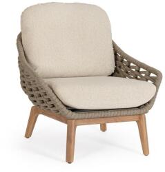 Bizzotto TAMIRES barna alumínium fotel