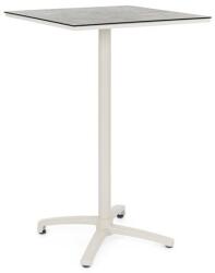Bizzotto CLARET törtfehér alumínium étkezőasztal
