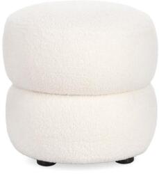 Bizzotto GABBY fehér szövet puff