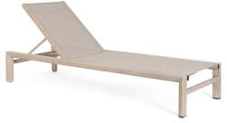 Bizzotto SKIPPER ezüst alumínium napozóágy