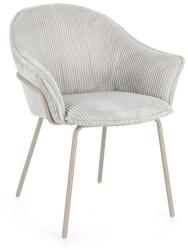 Bizzotto CASSIDY ezüst bársony szék