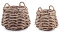 Bizzotto MALANG taupe rattan kosár - dodo - 201 990 Ft