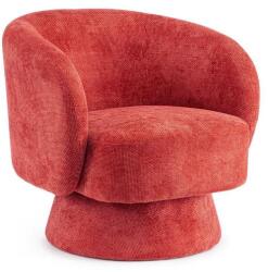 Bizzotto JULIENNE piros szövet fotel