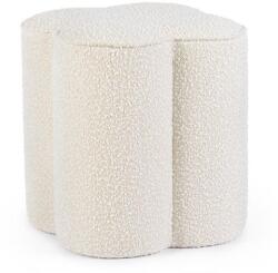 Bizzotto COINTA törtfehér buklé puff