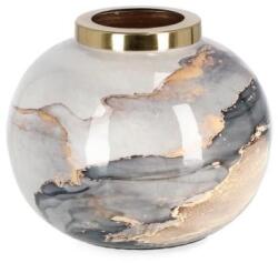 Bizzotto MARSHA ezüst fém váza - dodo - 26 390 Ft