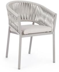 Bizzotto Homemotion FLORENCIA ezüst alumínium szék